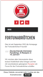 Mobile Screenshot of fortunabroetchen.de